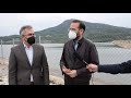 Ο Ν.Φαρμάκης στο Δ.Ερυμάνθου για την υδροδότηση των πρώτων Κοινοτήτων απ'το φράγμα Πείρου-Παραπειρου