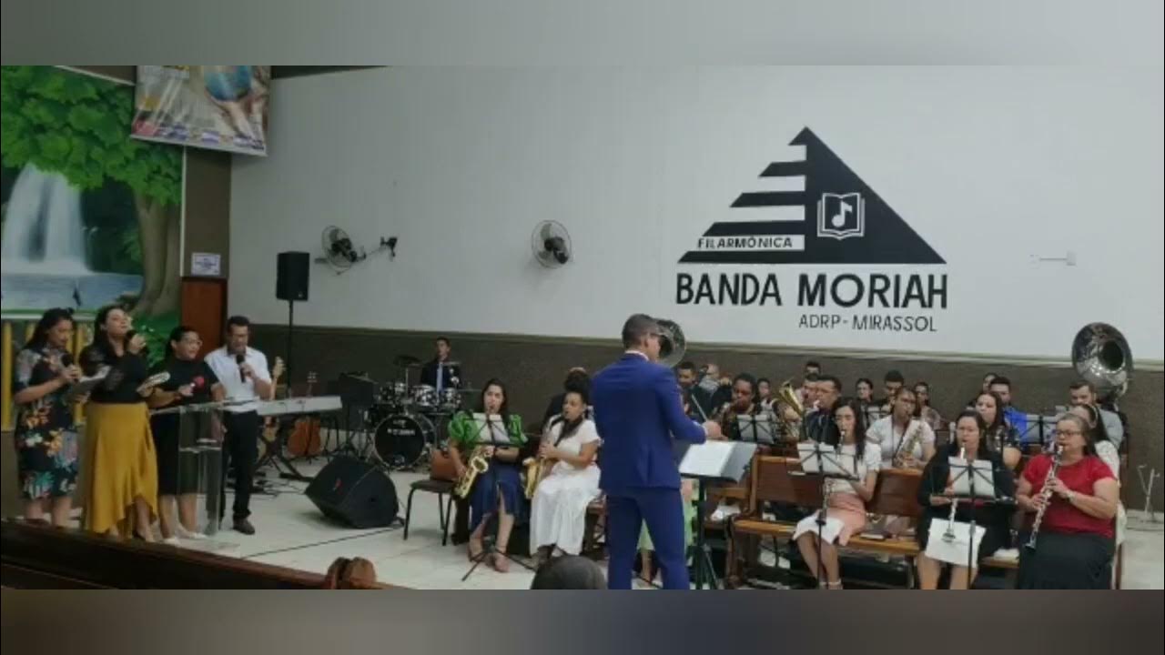 Hino 491 H. C. HÁ PODER NO SANGUE DE JESUS BANDA MORIAH DA