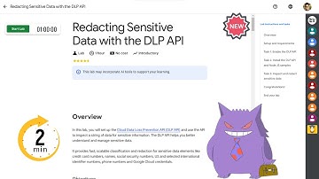 Redacting Sensitive Data with the DLP API | #2024 | #qwiklabs