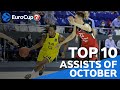 7DAYS EuroCup, Top 10 Assists of October!