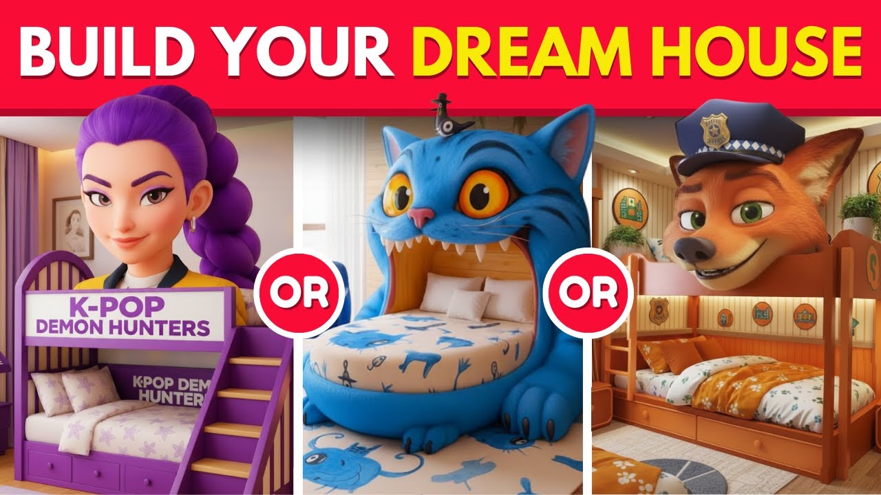 Would You Rather - Build Your Ultimate Dream House  🏡✨🌈🦄 Quick Quiz
