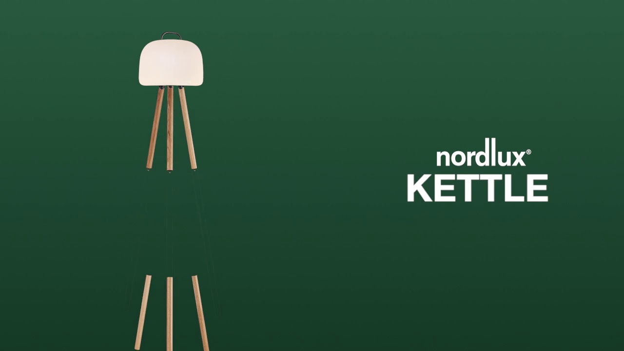 Nordlux Akkuleuchte Kettle - praktische Lampen für den Außenbereich