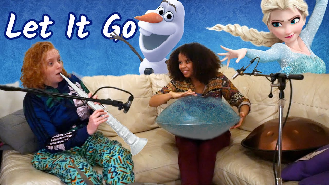 Let It Go (Frozen) - Handpan and Clarinet Cover