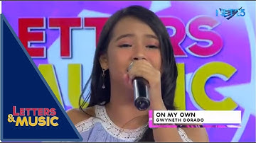GWYNETH DORADO - ON MY OWN (NET25 LETTERS AND MUSIC)
