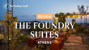 Roof Garden at The Foundry Suites in Athens - Review