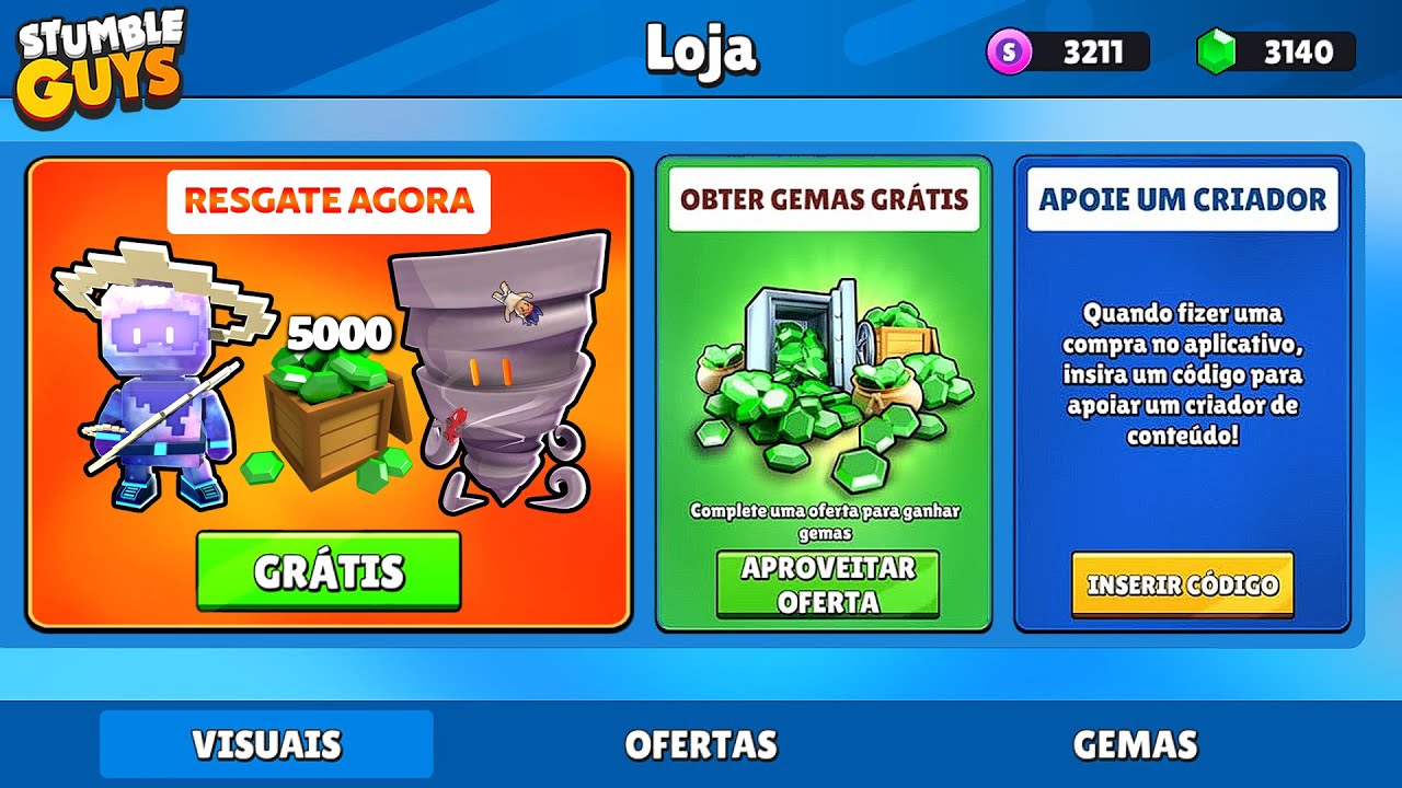 Dúvidas sobre compra de gemas e tokens no Stumble Guys? Saiba mais aqui. -  Comunidade Google Play