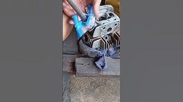 simple install motorcycle valve Lock #mechaniclife