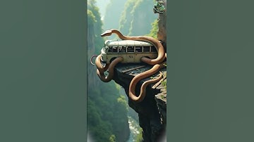 Mind-Blowing AI: Hyper-Realistic Jungle Snakes Brought to Life #snake #giantpython #youtubeshorts