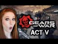 Reacting to Gears of War Cutscenes for the First Time | Act 5
