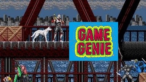 Shadow Dancer - The Secret of Shinobi Game Genie (Mega drive)