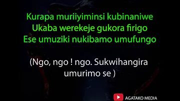 Ngaho  by King Lewis papa cyangwe [Karaoke Version] Rwandan music