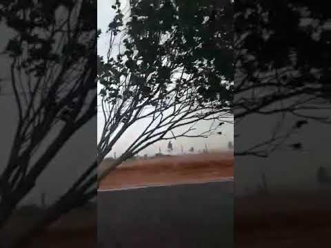 Ventos fortes provocam estragos e transtornos em Mirassol