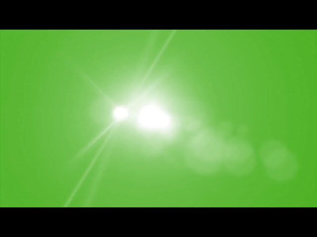 Light flare green screen, Lights, glowing, shine, FREE effect 4K 