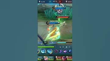 Aamon Global player Damage Build Hack subscribe please 🙏 support #mobilelegends #gusionfreestyle