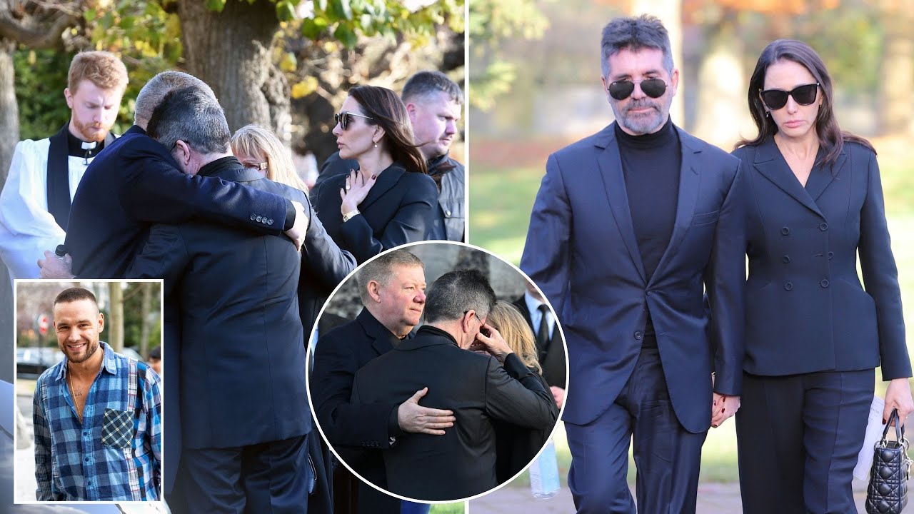 Simon Cowell breaks down crying, hugs Liam Payne’s parents at late ...