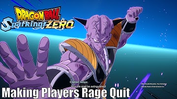 PLAYING AS CAPTAIN GINYU IN SPARKING ZERO (They Rage Quit!!!) *MUST WATCH*