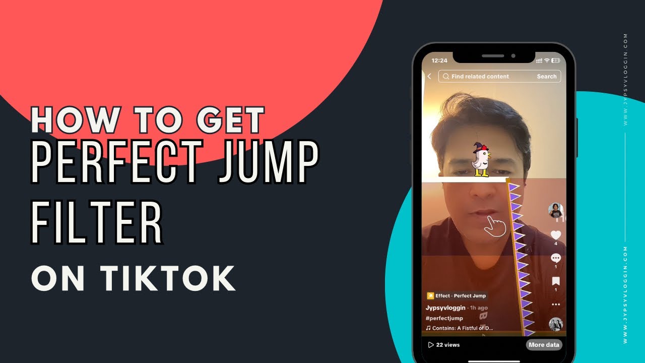 Jimp Filter How to get perfect jump filter on TikTok - YouTube
