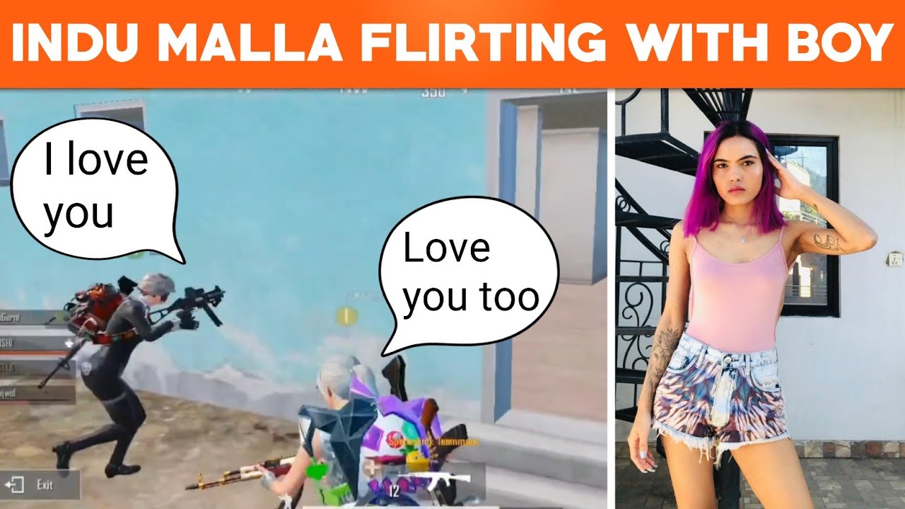 Indu Malla Gaming Flirting with All Chat Random Boy In PMCO Qualifier [Headphone Recommended]