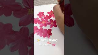 Painting easy and simple🎀easy art for beginners #painting #art #shorts #relaxing #magic #shortsfeed