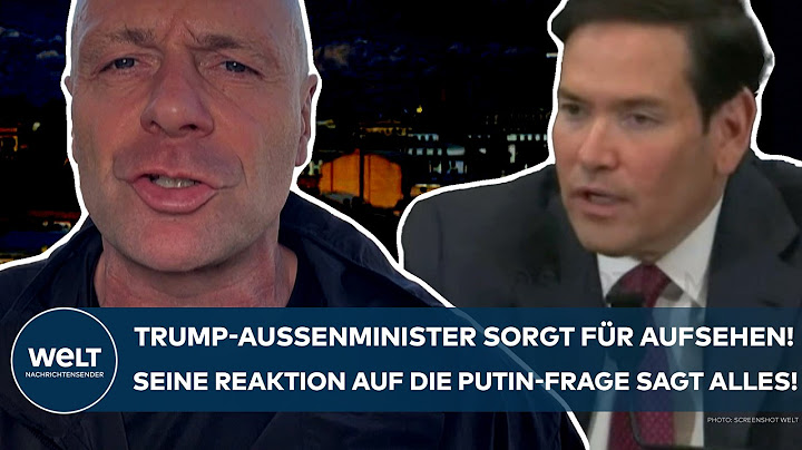 UKRAINE-KRIEG: Trump-Außenminister sorgt für Aufsehen! Seine Reaktion auf die Putin-Frage sagt alles