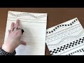 DIY Border Pages For Your Dylusions Dyalog Journals- Inspired By Dyan Reaveley .