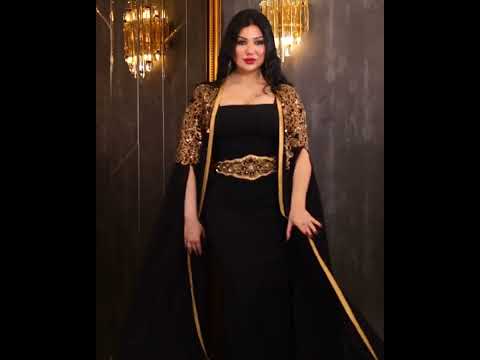 ماکسی مجلسی بلند حریر دار