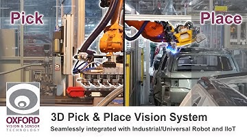 Pick & Place 3D Vision System with Universal Robot and IIoT