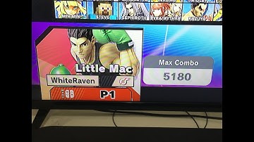 How to get an infinite combo in Training Mode as Little Mac