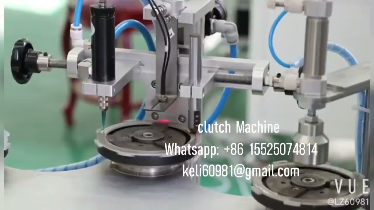 Clutch Plate Making Machine YouTube
