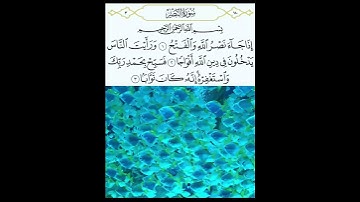 سورة النصر بصوت الشيخ سعد الغامدي #سورة_النصر    #الشيخ_سعد_الغامدي #سورة_النصر_مكتوبة