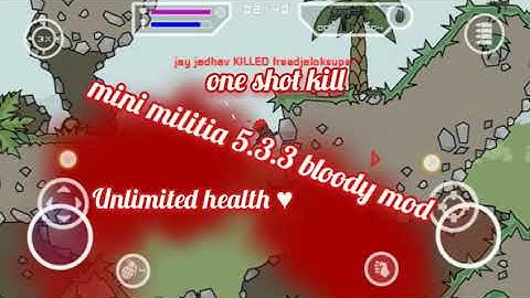 Mini militia 5.3.3 bloody mod ⚡