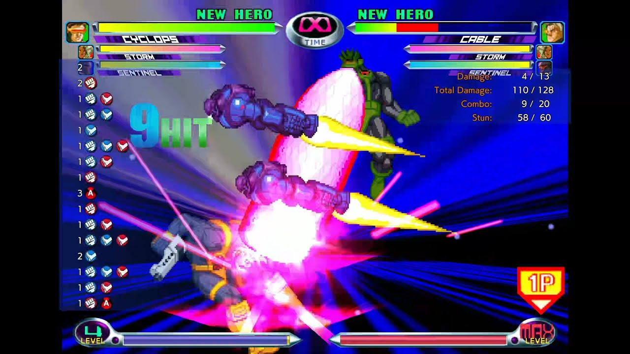 MvC2 Cyclops Mixups and Resets Guide