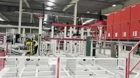AAC automatic steel mesh fabrication section for ALC block and panel plant
