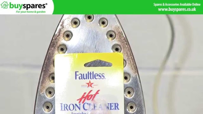 4 x Faultless Hot Iron Soleplate Cleaner & Burn Remover Multi Surface Gel