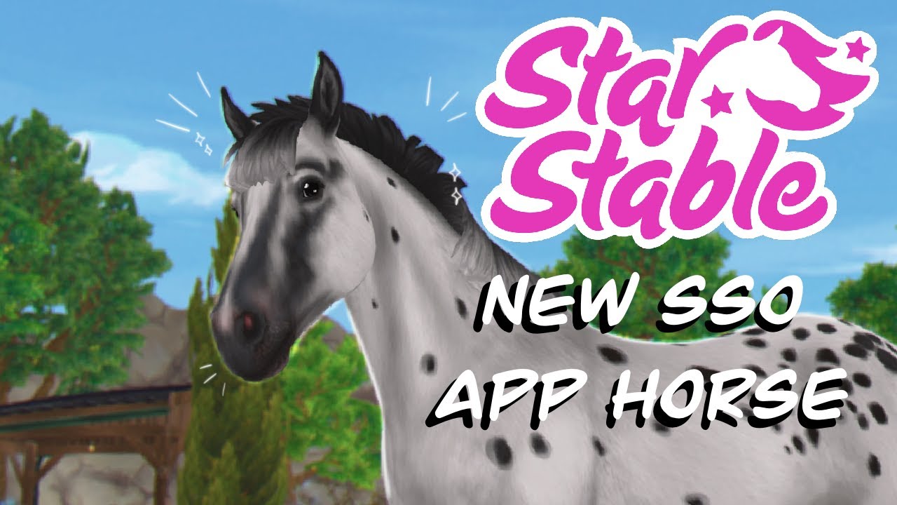 NEW SSO App Horse! Appaloosa 🌟 - YouTube