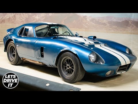 Inside a REAL Shelby Cobra Daytona Coupe CSX2287 - POV