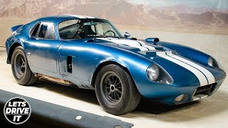 Inside a REAL Shelby Cobra Daytona Coupe CSX2287 - POV Interior Details - Lets Drive It