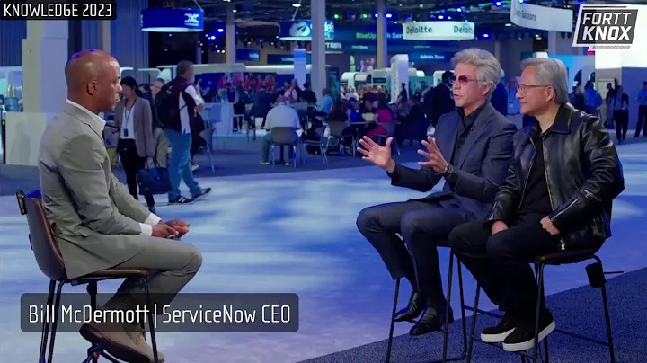 ServiceNow CEO Bill McDermott and Nvidia CEO Jensen Huang Partnership, Knowledge 2023: Fortt Knox