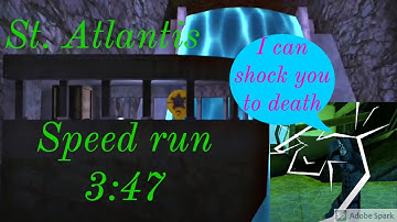 Smiling x corp 2 St. Atlantis speed run (3:47)