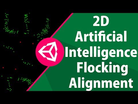 Unity 2D AI Flocking Alignment