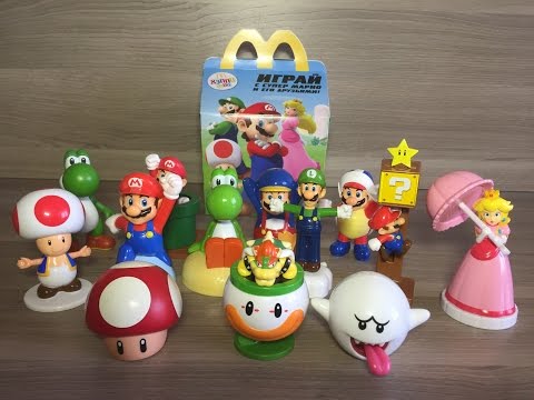 Video: McDonald's Mario-leksak Med Fingret I Spetsen