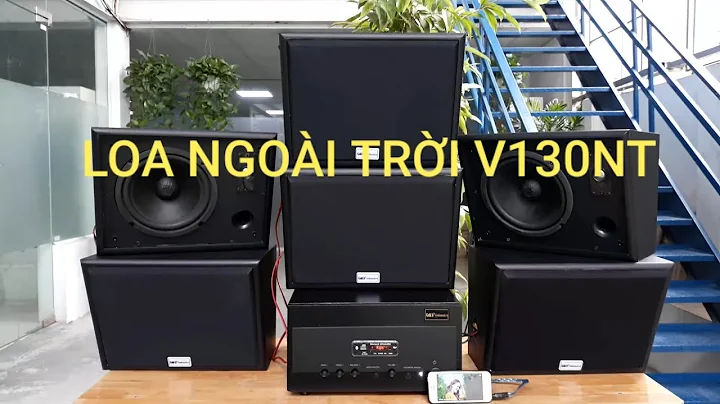 DÀN ÂM THANH CHỐNG NƯỚC 6c V130NT ghép amply A901, lắp quán cafe sân vườn