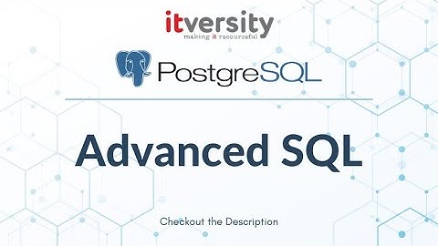 Mastering SQL - PostgreSQL: Advanced SQL - Named Queries - Using WITH Clause
