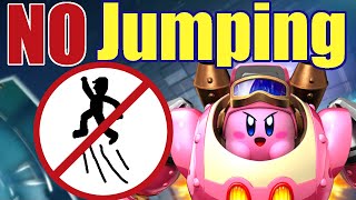 Is It Possible to Beat Kirby Planet Robobot Without Jumping? -No Jump Challenge