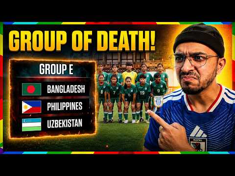 BANGLADESH IN GROUP OF DEATH! AFC U17 Women’s Asian Cup
