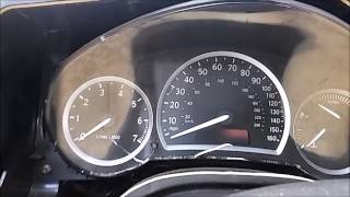 06 Saab how to remove the speedometer cluster removal