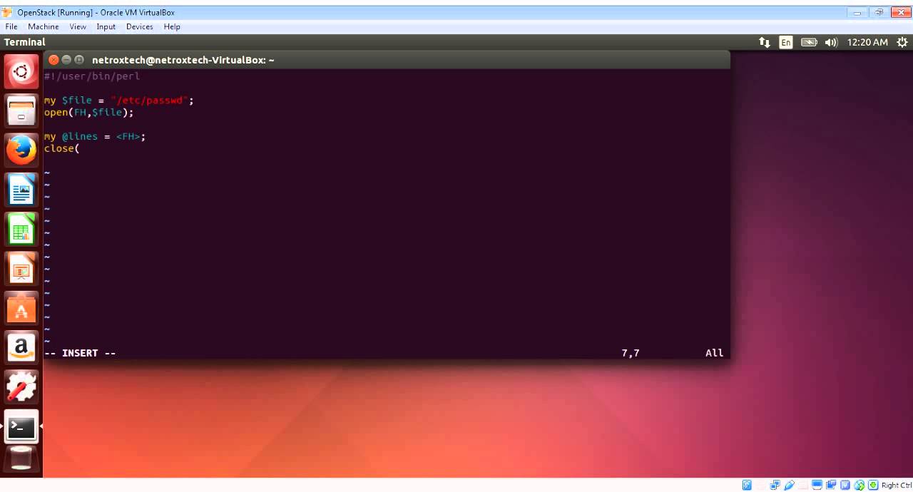 Counting Number Of Lines in File Using Perl On Linux YouTube