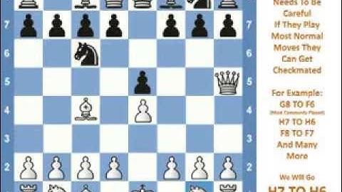 How to WIN in Chess FAST (4 MOVES)
