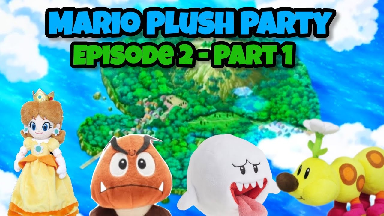 Вечеринка с плюшевыми игрушками Марио | Эпизод 2: Остров покемонов, Часть 1
