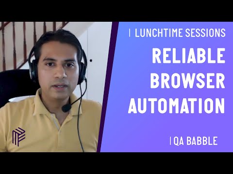 Taiko: Reliable Browser Automation: An Introduction | Lunchtime Sessions | QA Babble - June 2020